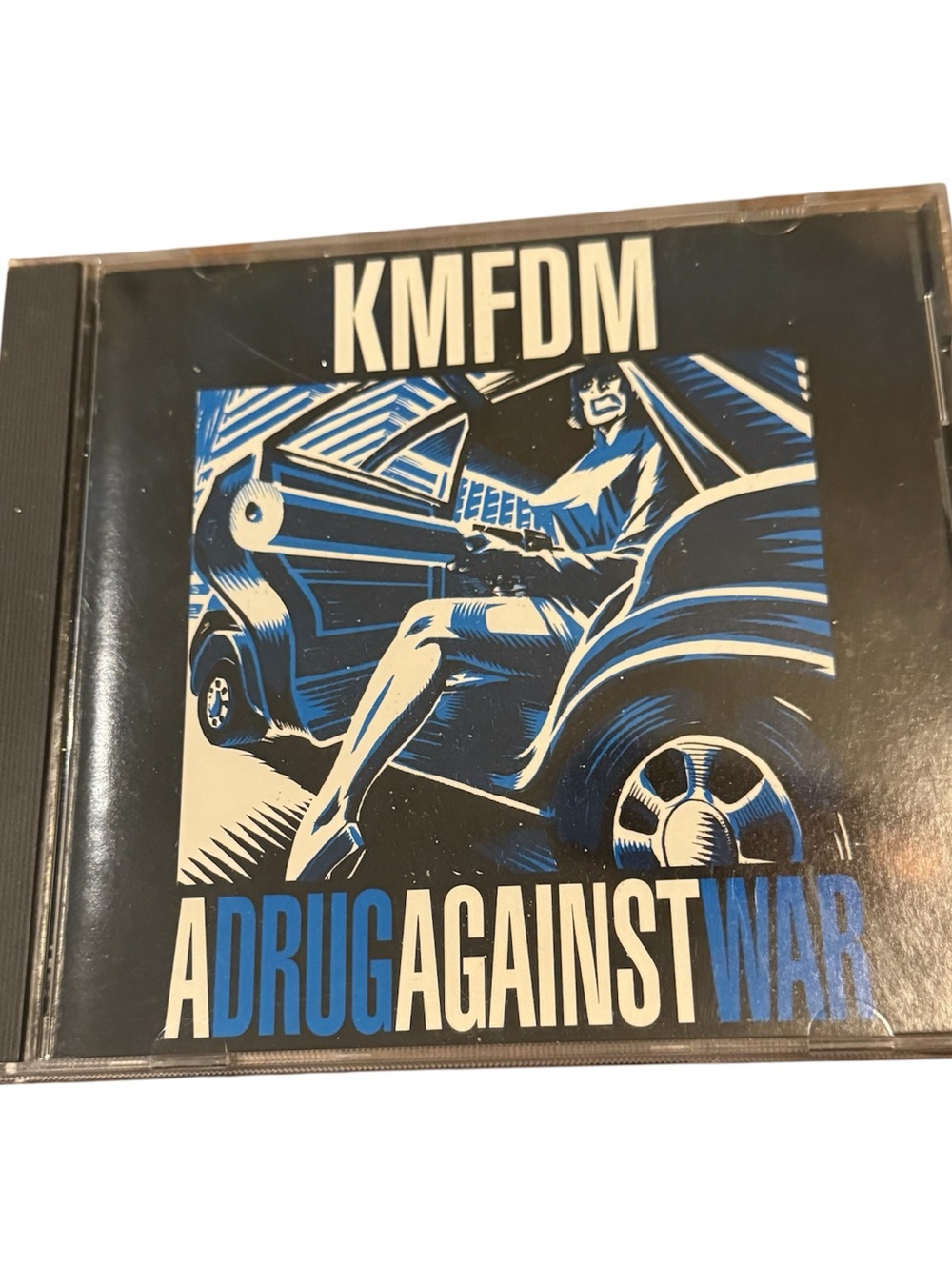 '1993 Vintage KMFDM ‘A Drug Against War' CD Music